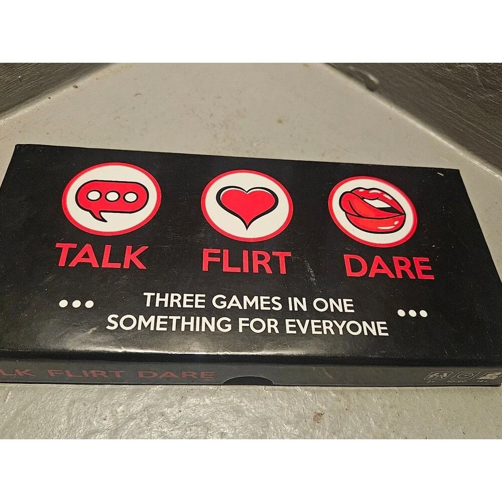 Talk Flirt Dare Adult Card Game